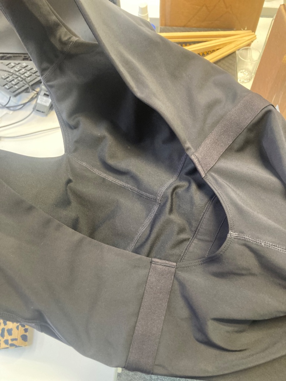 Fabletics Motion365+ black jumpsuit size L - Picture 8 of 8